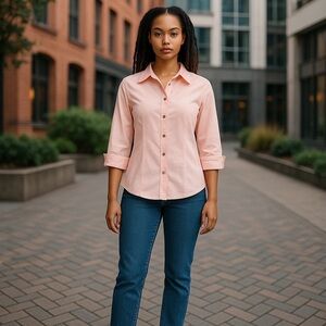 Renfrew Stylish Pink Button-Up Shirt